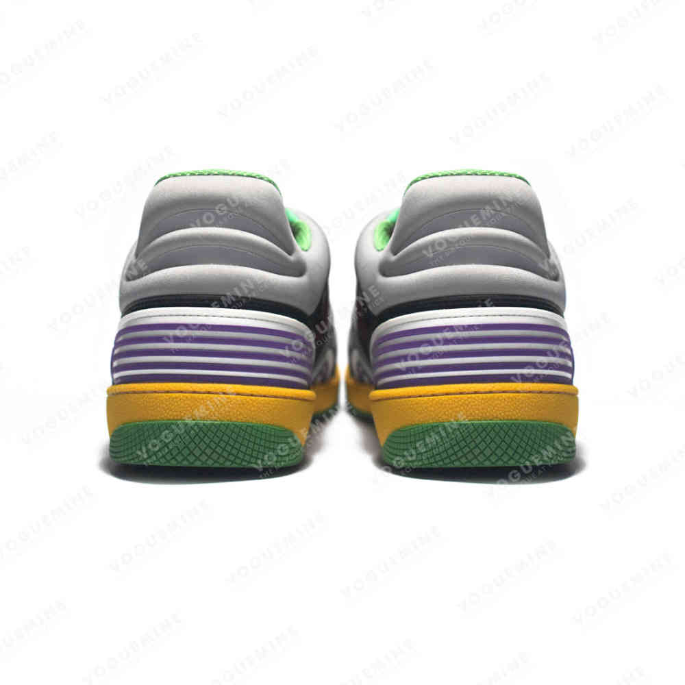 Gucci Green & Black Premium Quality Sneakers-thumb-4