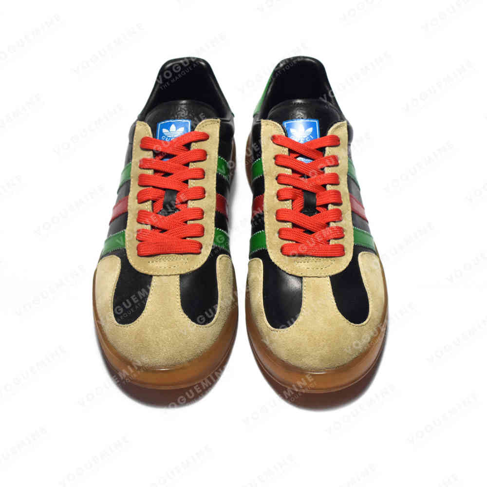 Gucci Red & Black Premium Quality Sneakers-3