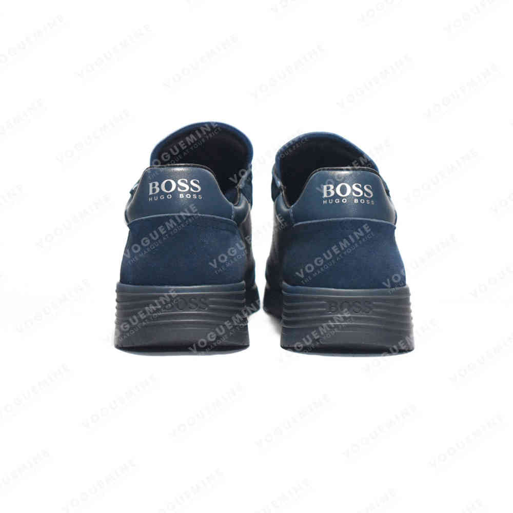 Boss Blue Premium Quality Sneakers-thumb-4