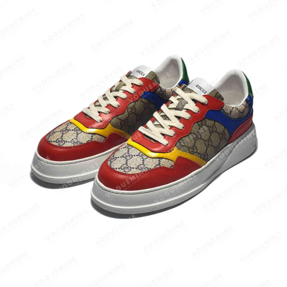 Gucci Red Premium Quality Sneakers-thumb-2