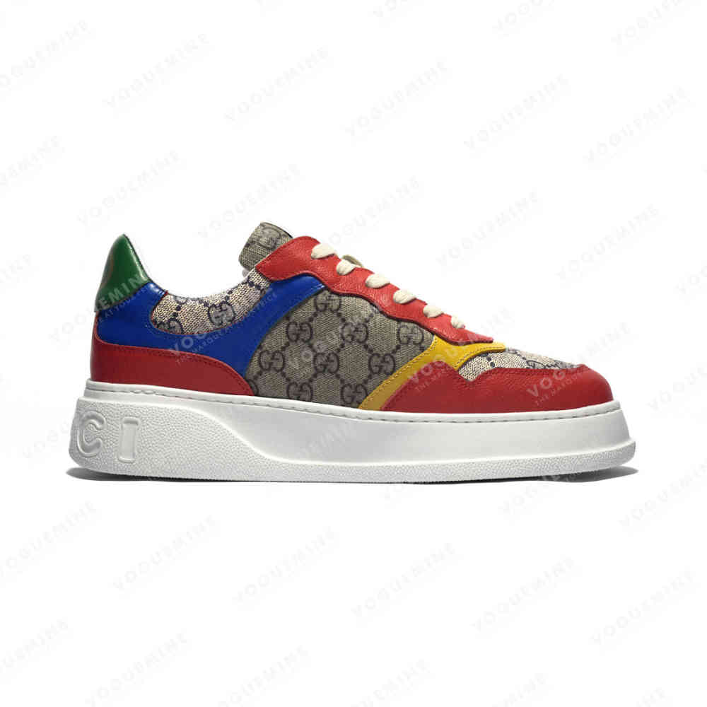 Gucci Red Premium Quality Sneakers-thumb-1