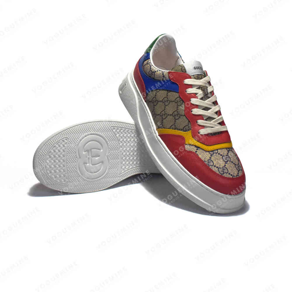 Gucci Red Premium Quality Sneakers-thumb-5