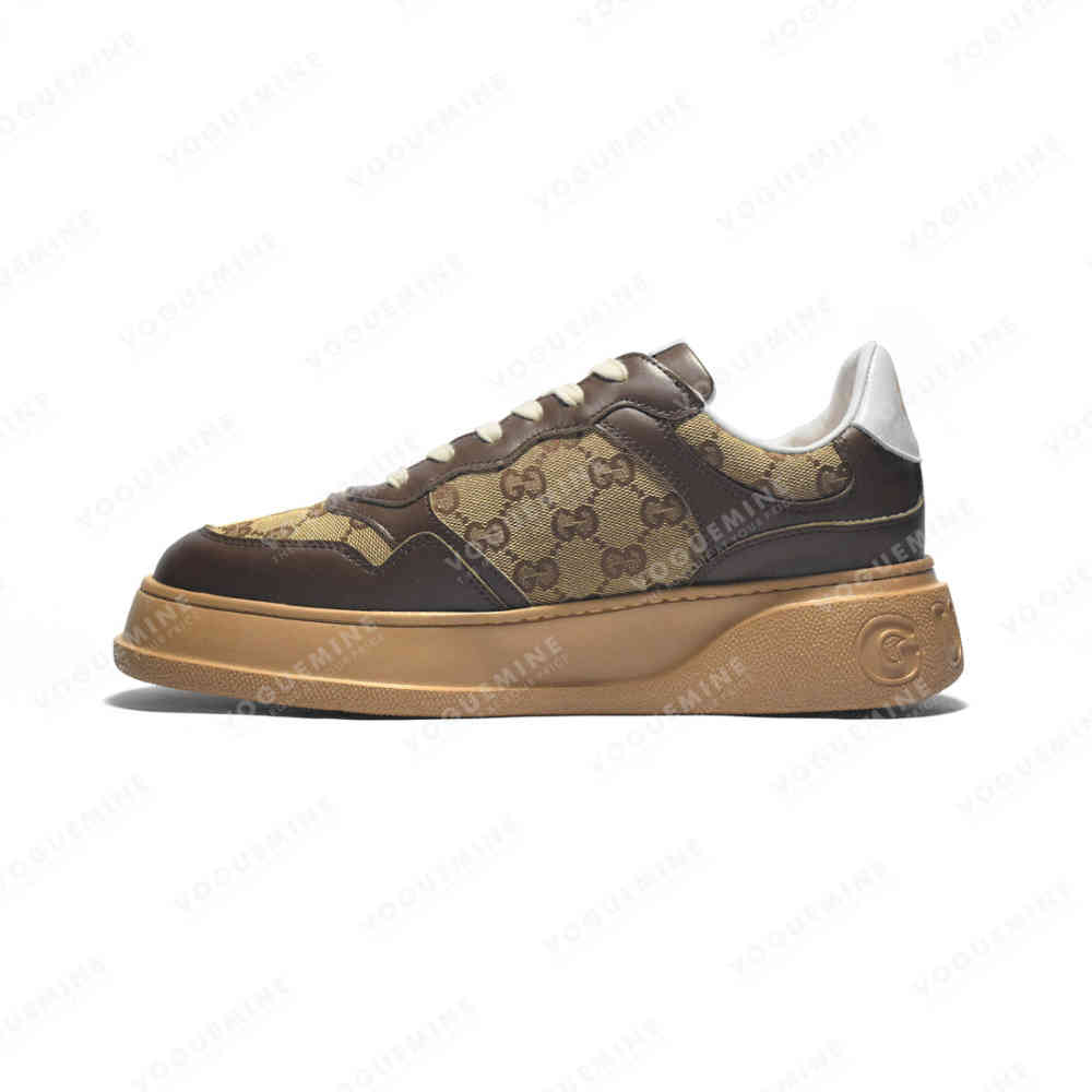 Gucci Brown Premium Quality Sneakers-thumb-0