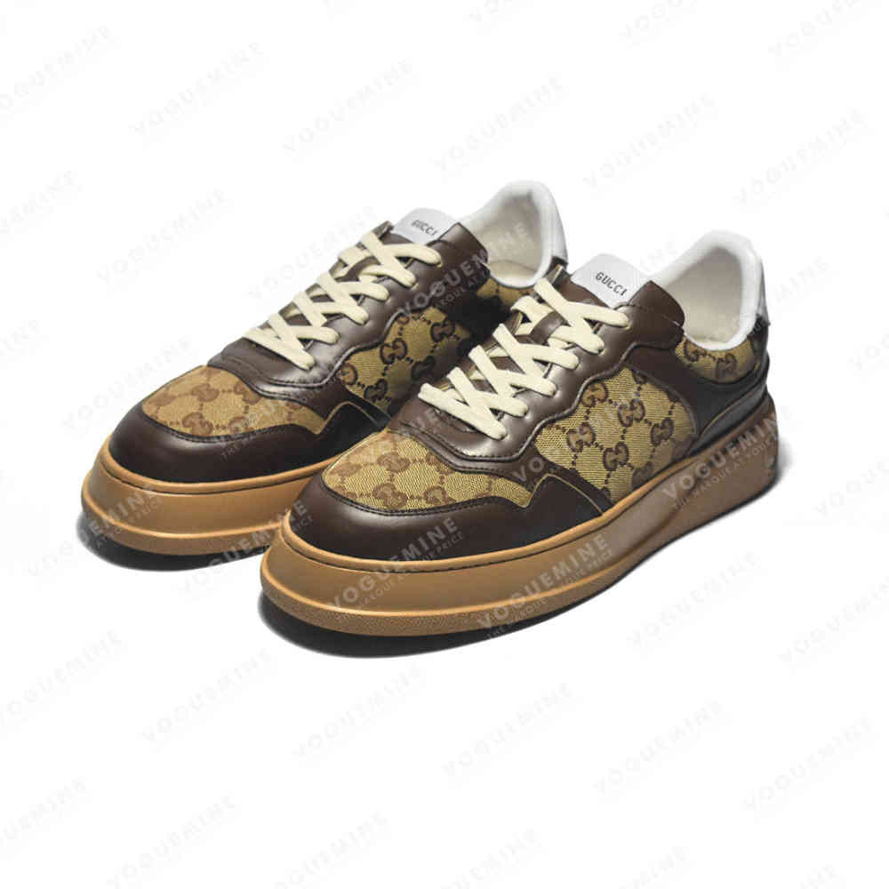 Gucci Brown Premium Quality Sneakers-thumb-2