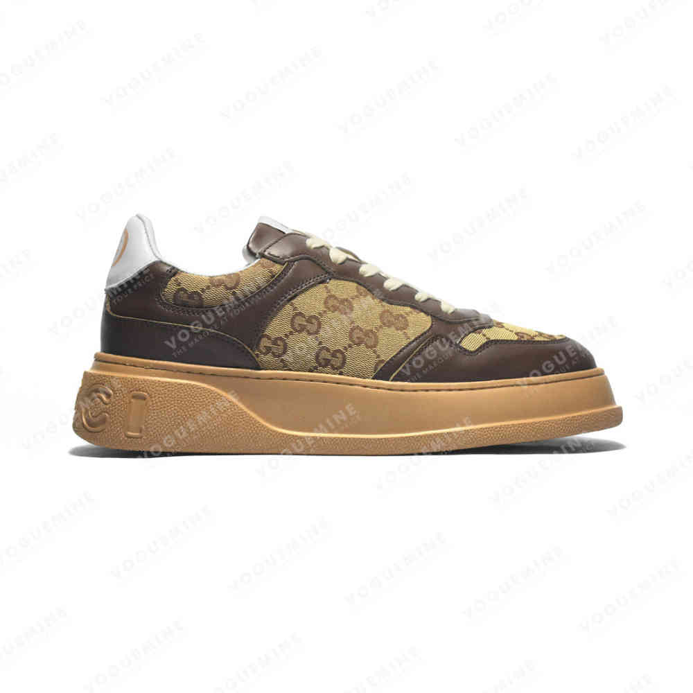 Gucci Brown Premium Quality Sneakers-thumb-1