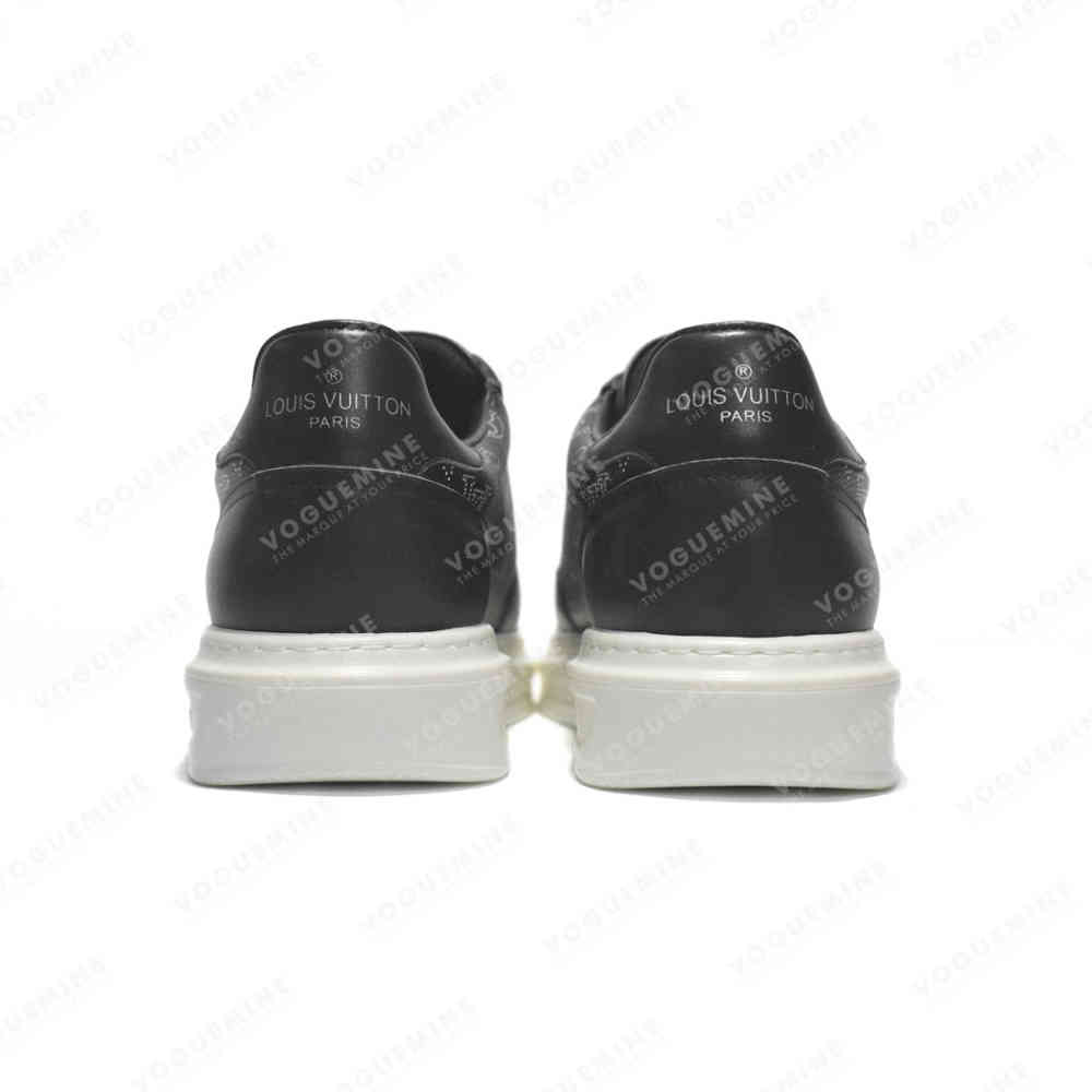 Louis Vuitton Black Premium Quality Sneakers-thumb-4