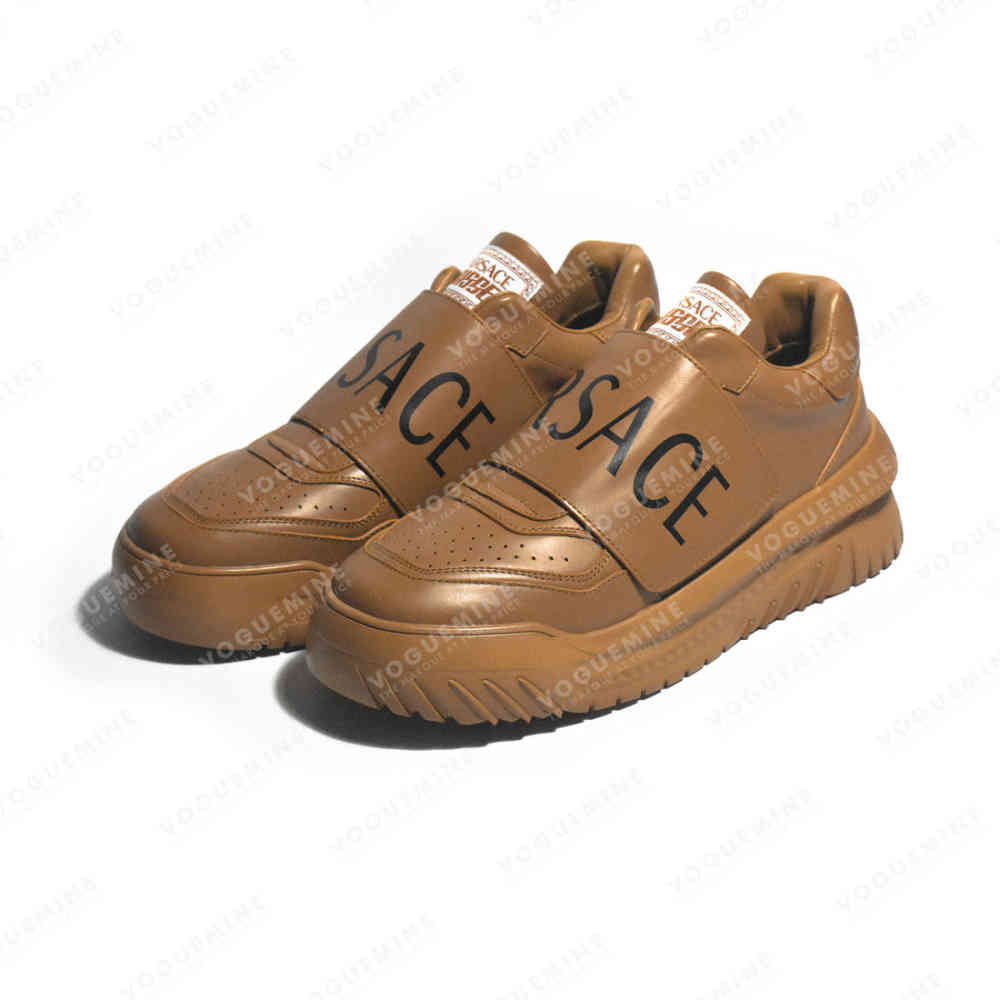 Versace Brown Premium Quality Sneakers-thumb-2