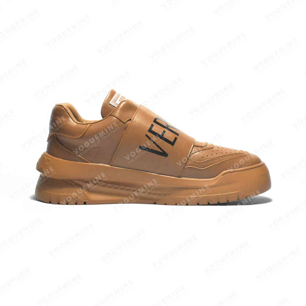 Versace Brown Premium Quality Sneakers-thumb-1