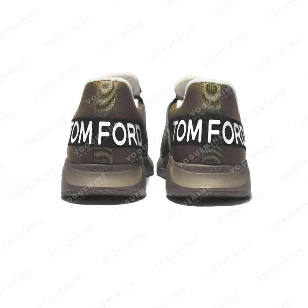 Tom Ford Green Premium Quality Sneakers-4