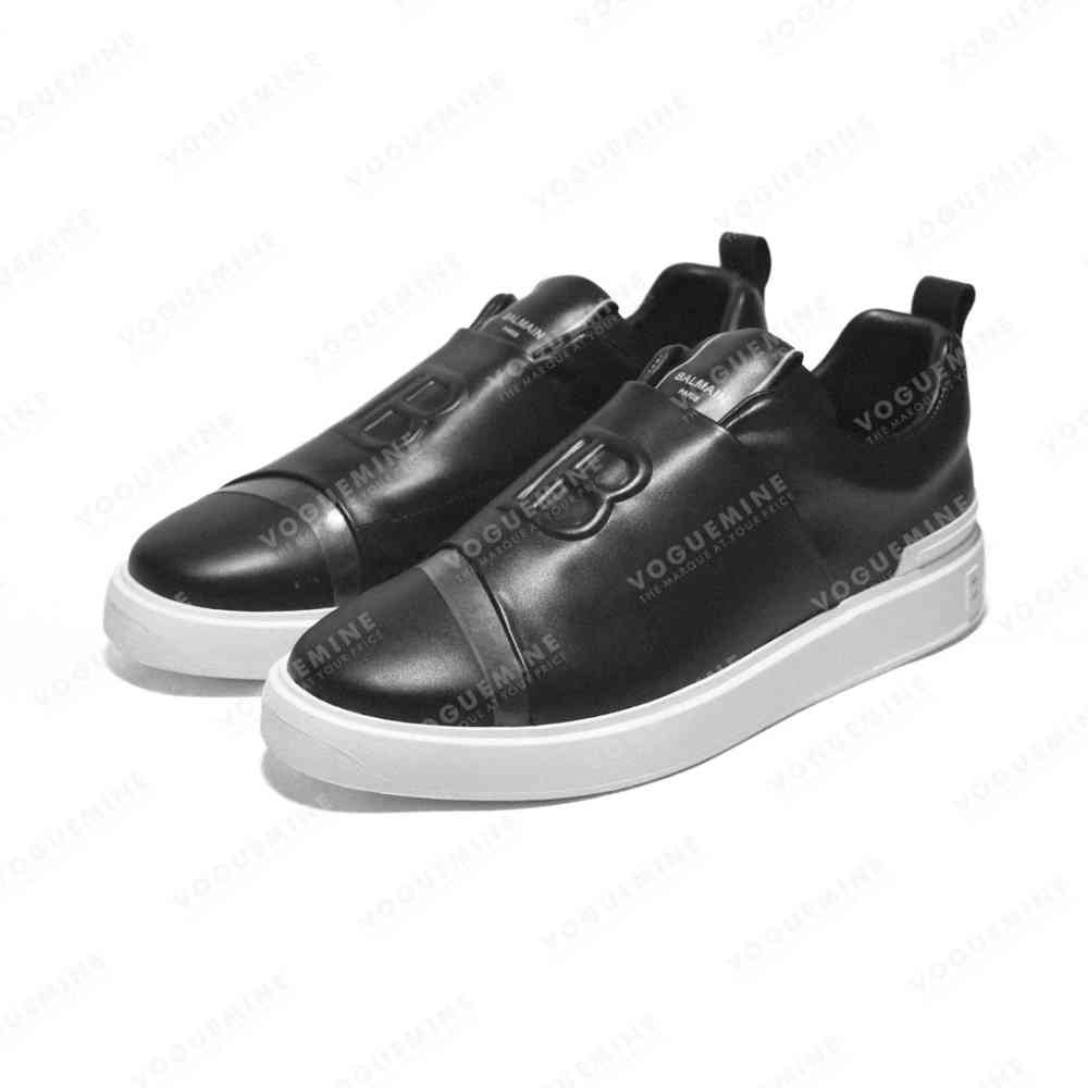 Balmain Paris Black Premium Quality Sneakers-thumb-2