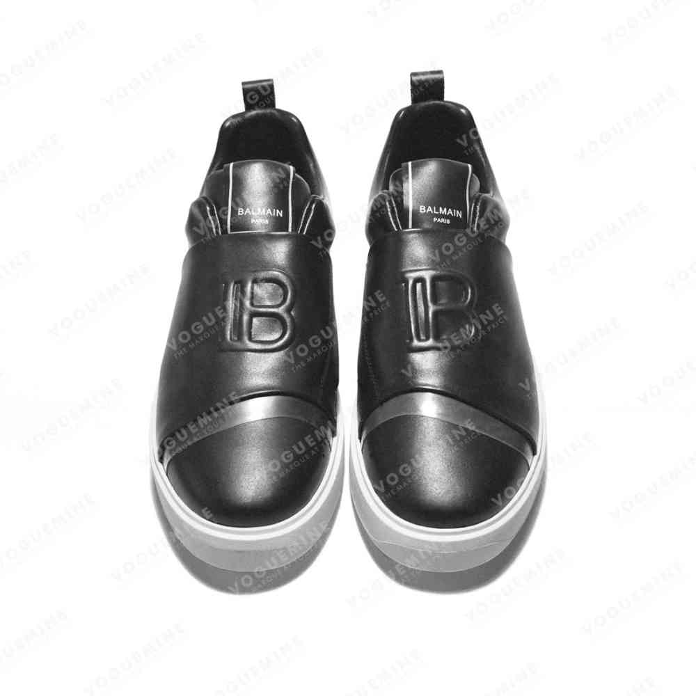 Balmain Paris Black Premium Quality Sneakers-thumb-3