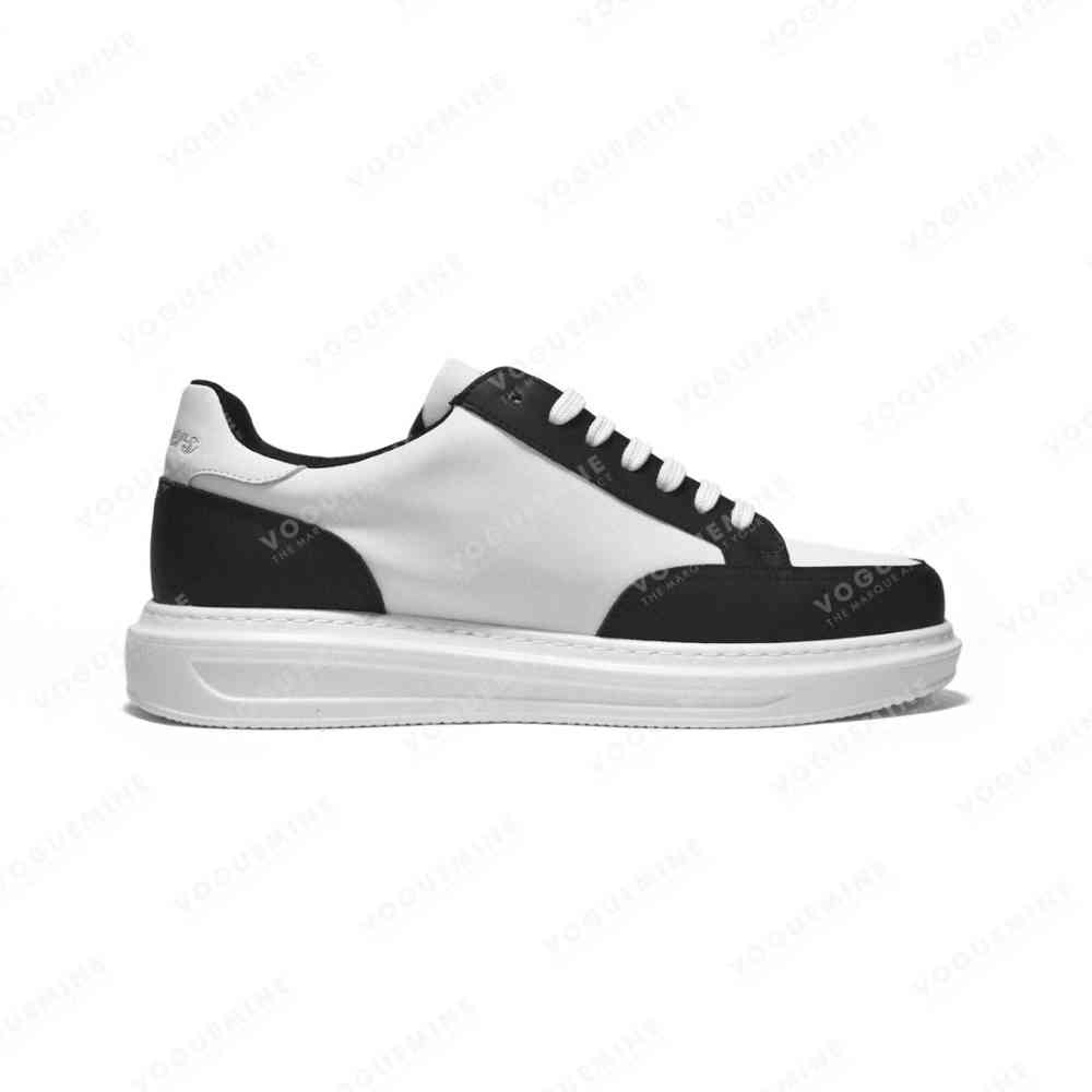 Louis Vuitton White & Black Premium Quality Sneakers-thumb-1