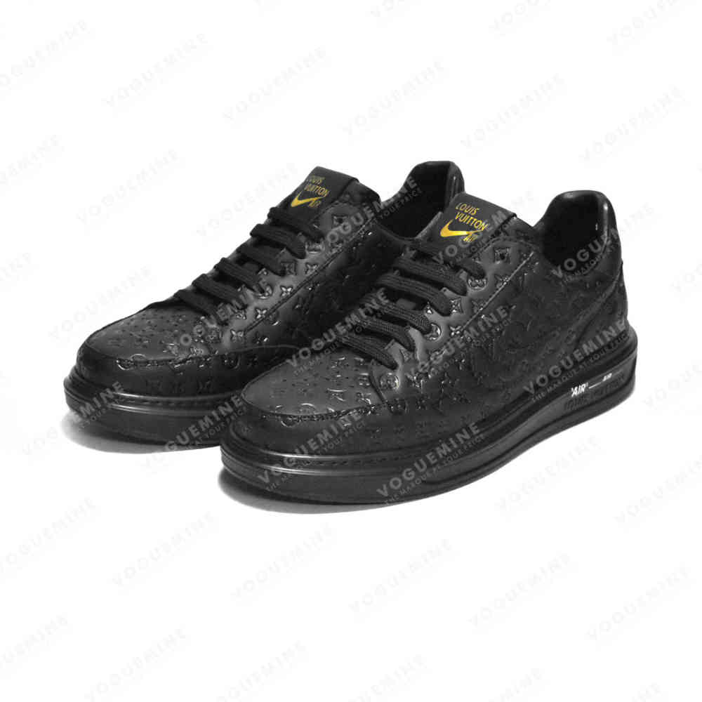 Louis Vuitton Black Premium Quality Sneakers-2