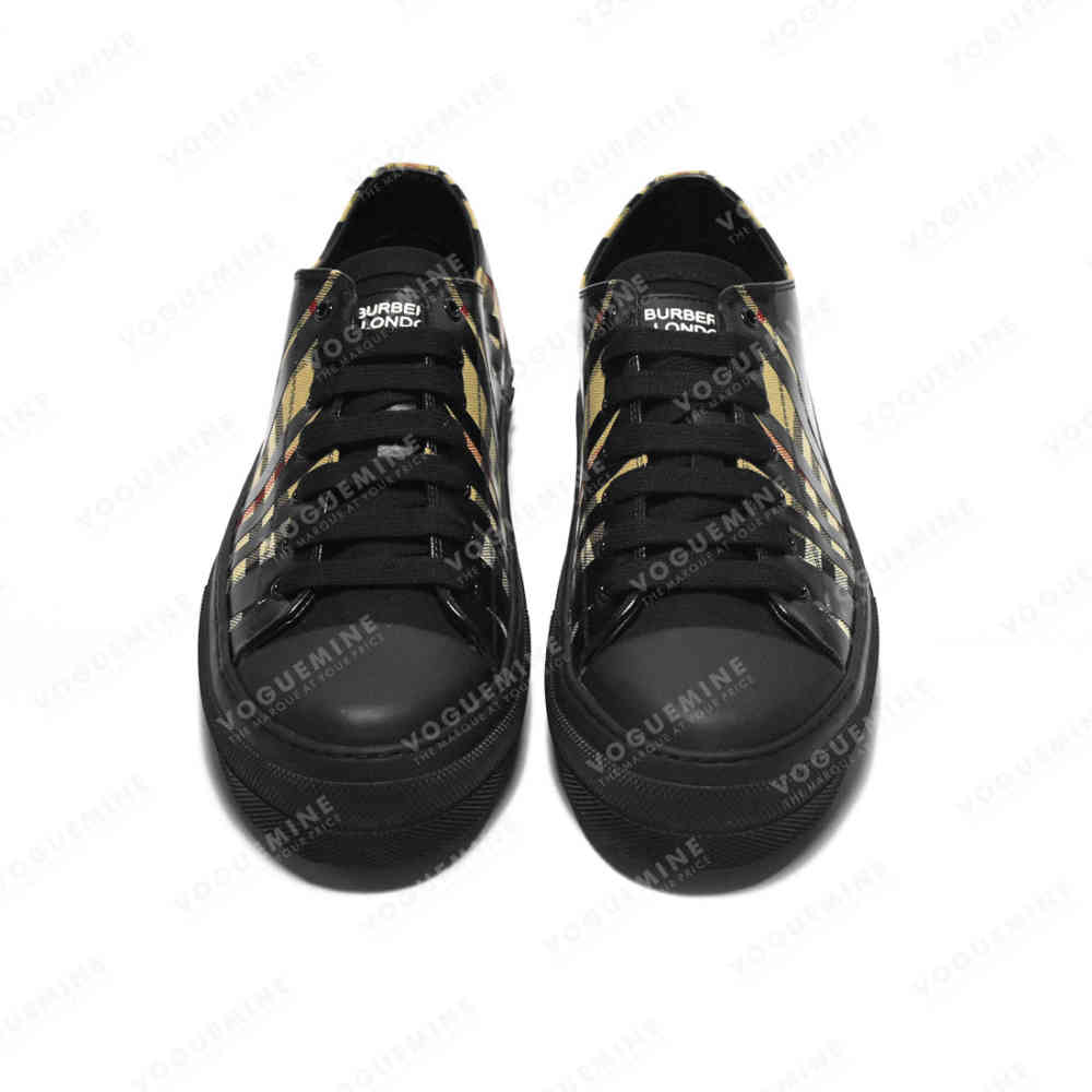 Burberry Check Baumwoll Premium Sneakers-thumb-3