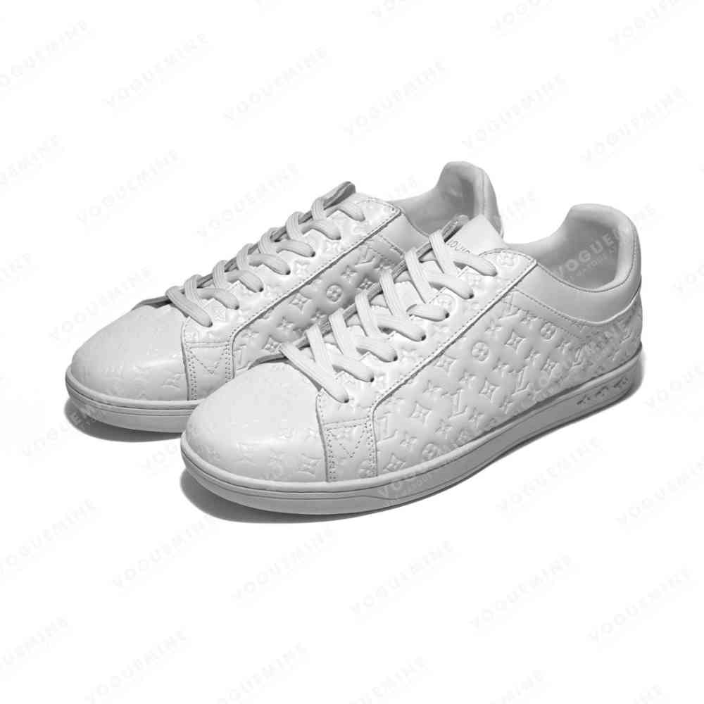 Louis Vuitton White Premium Quality Sneakers-thumb-2