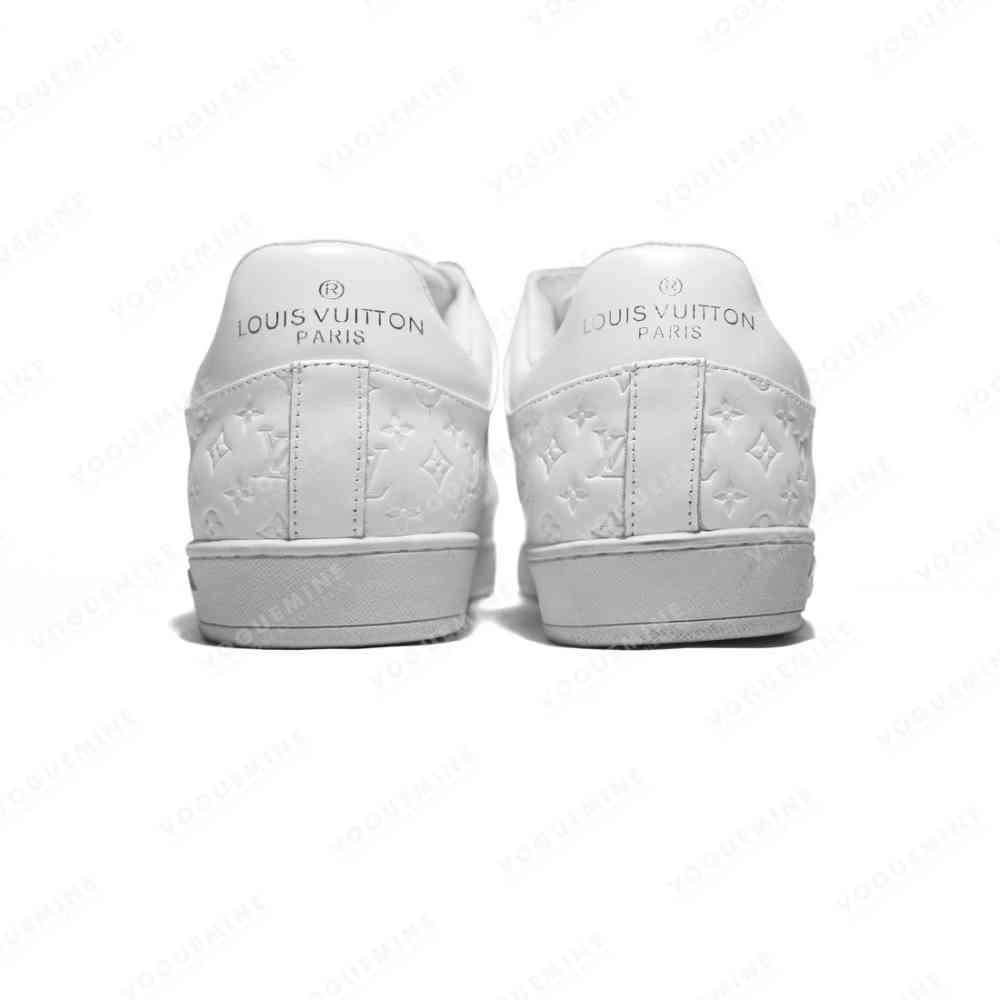 Louis Vuitton White Premium Quality Sneakers-thumb-4