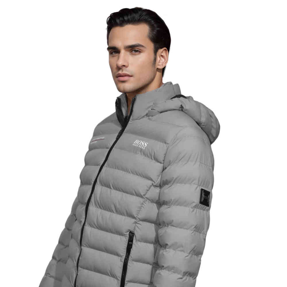 Grey Boss Blue Premium Quality Jacket