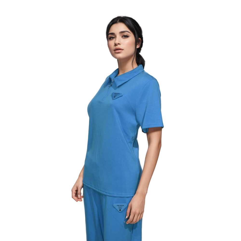 Blue Prada Green Premium Quality Co-ord Set