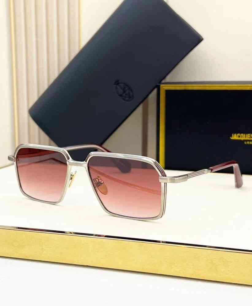 Brown Jacques Marie Mage blue Luxury Sunglasses