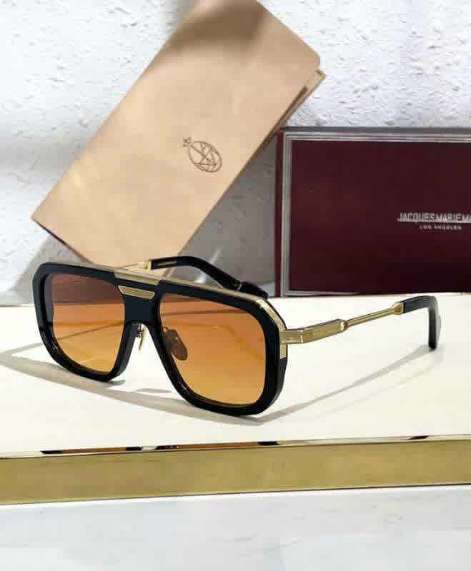 Brown Jacques Marie Mage Blue  Luxury Sunglasses