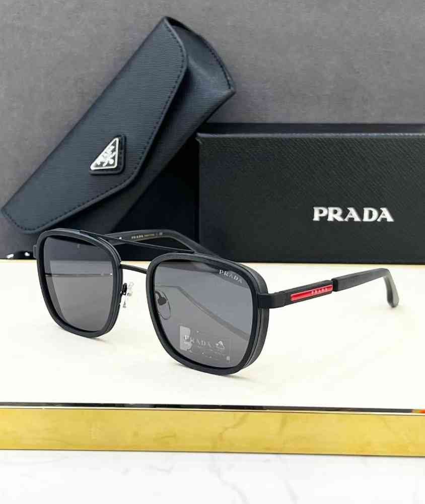 Black Prada Green Luxury Sunglasses