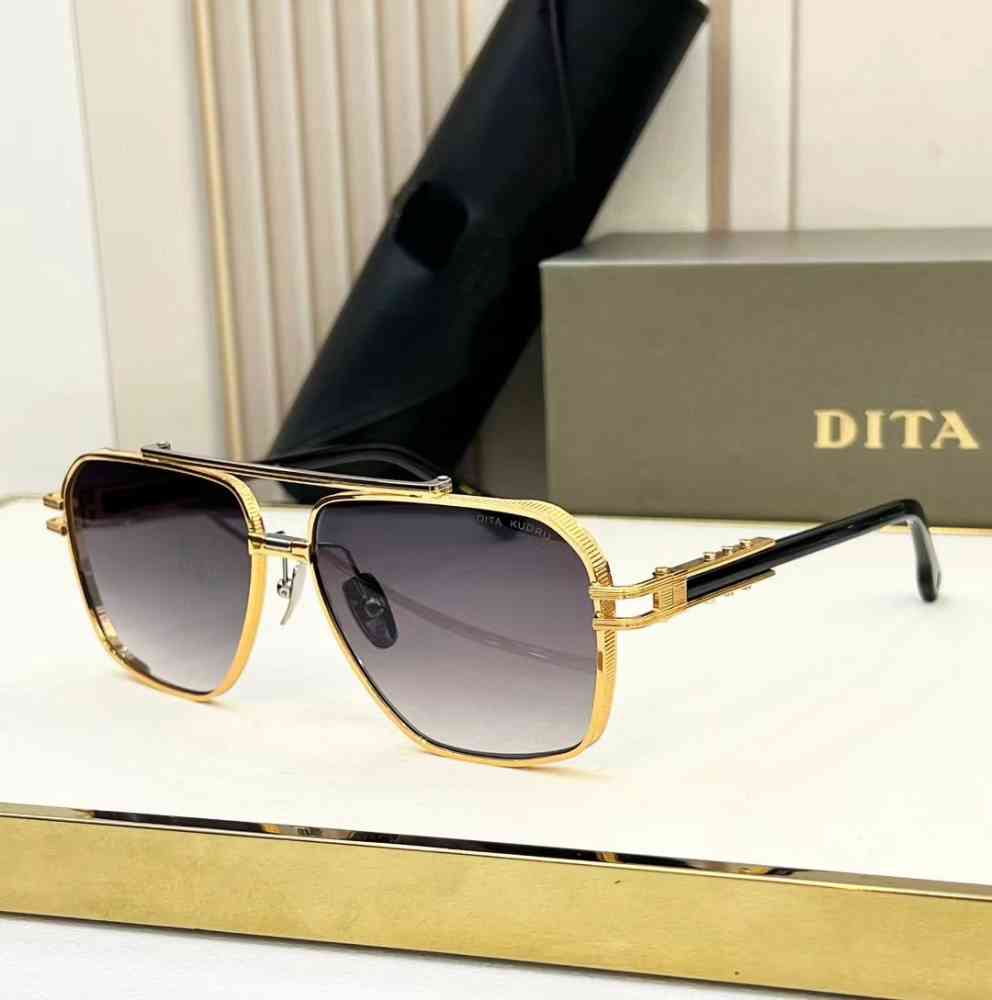 Black & Golden Dita Black & Silver Premium Quality Sunglasses