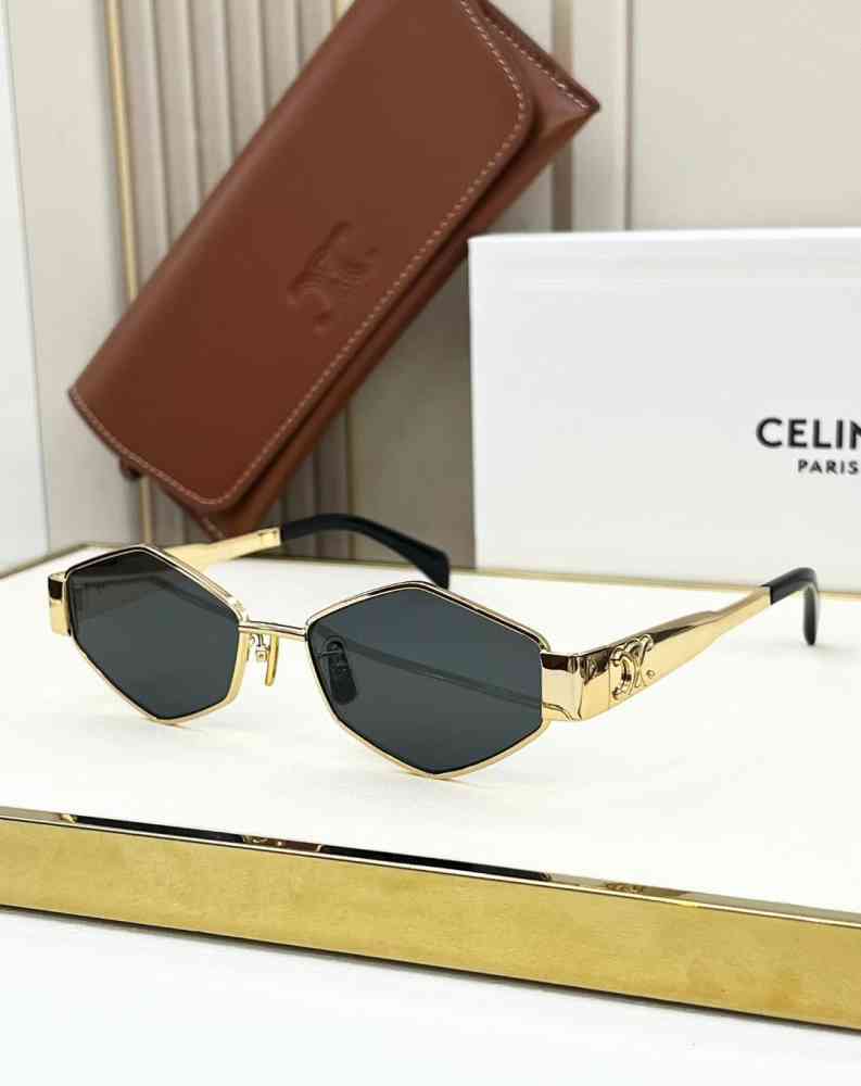 Black & Golden Celine Black & Silver Luxury Sunglasses