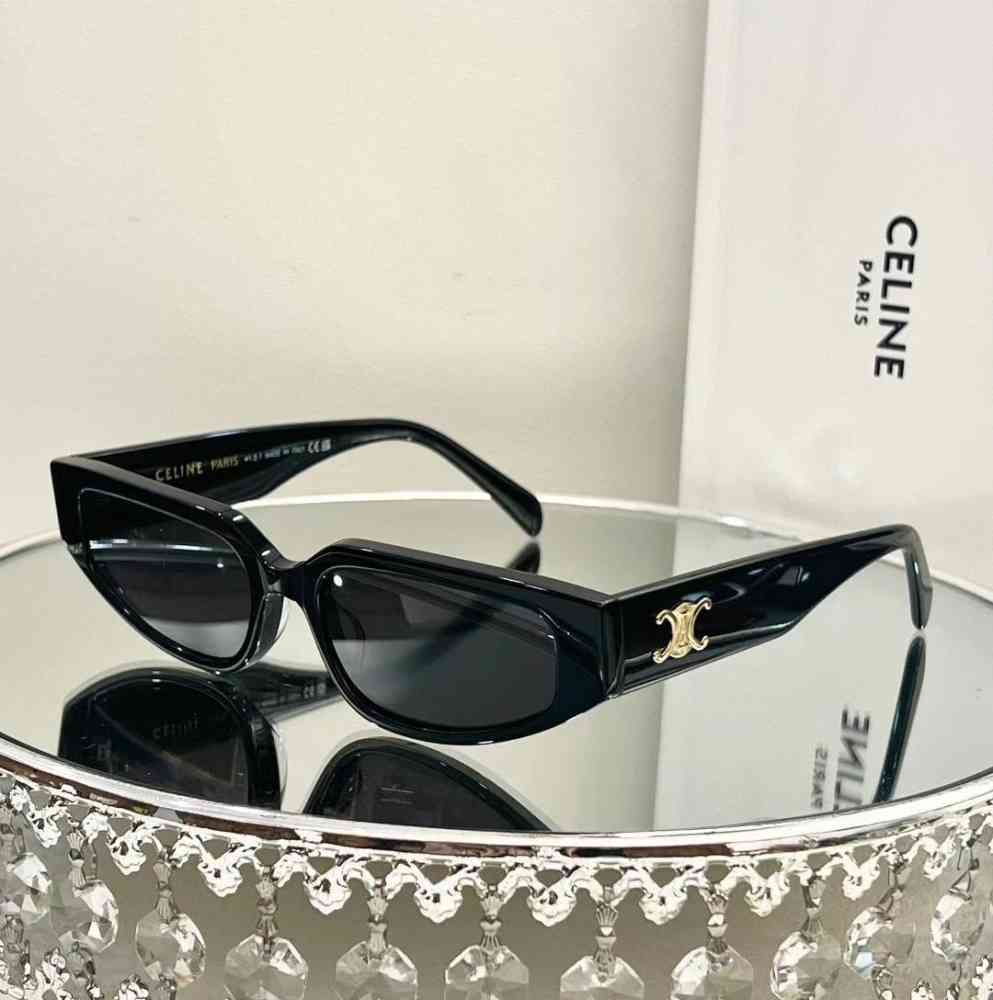 Black & Golden Celine Black & Silver Luxury Sunglasses
