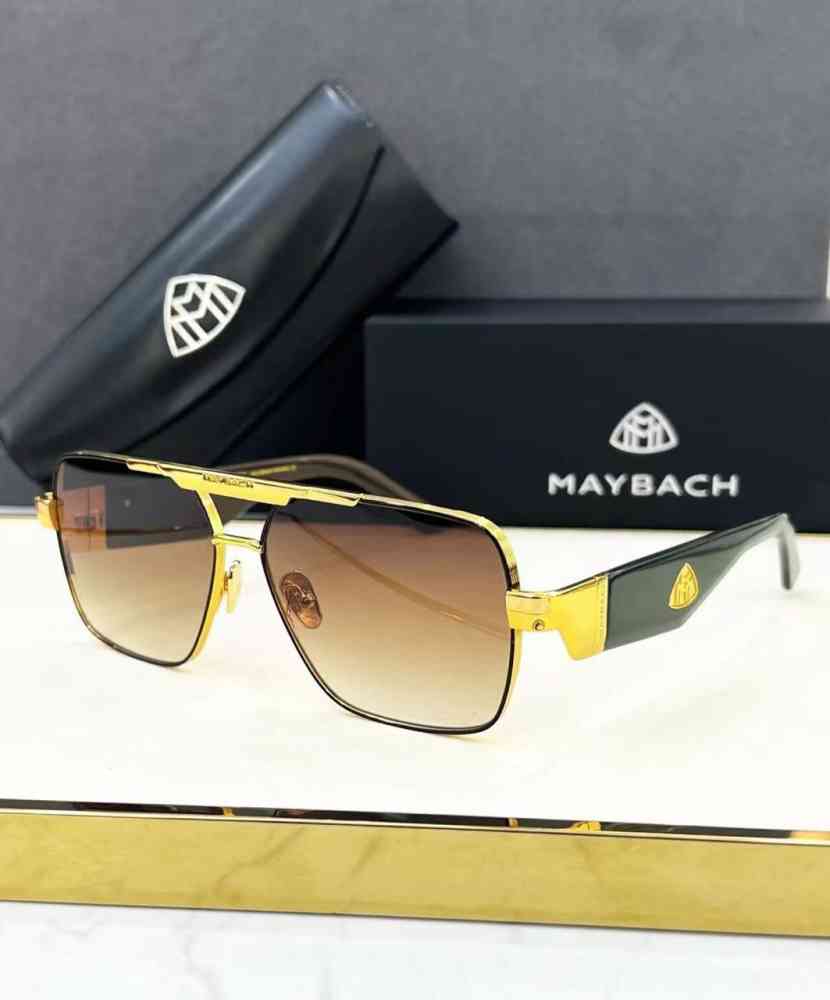 Black & Golden Maybach Black & Silver Luxury Sunglasses