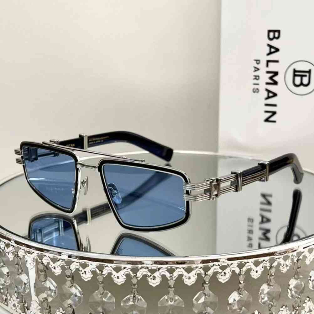Blue Balmain Brown Luxury Sunglasses