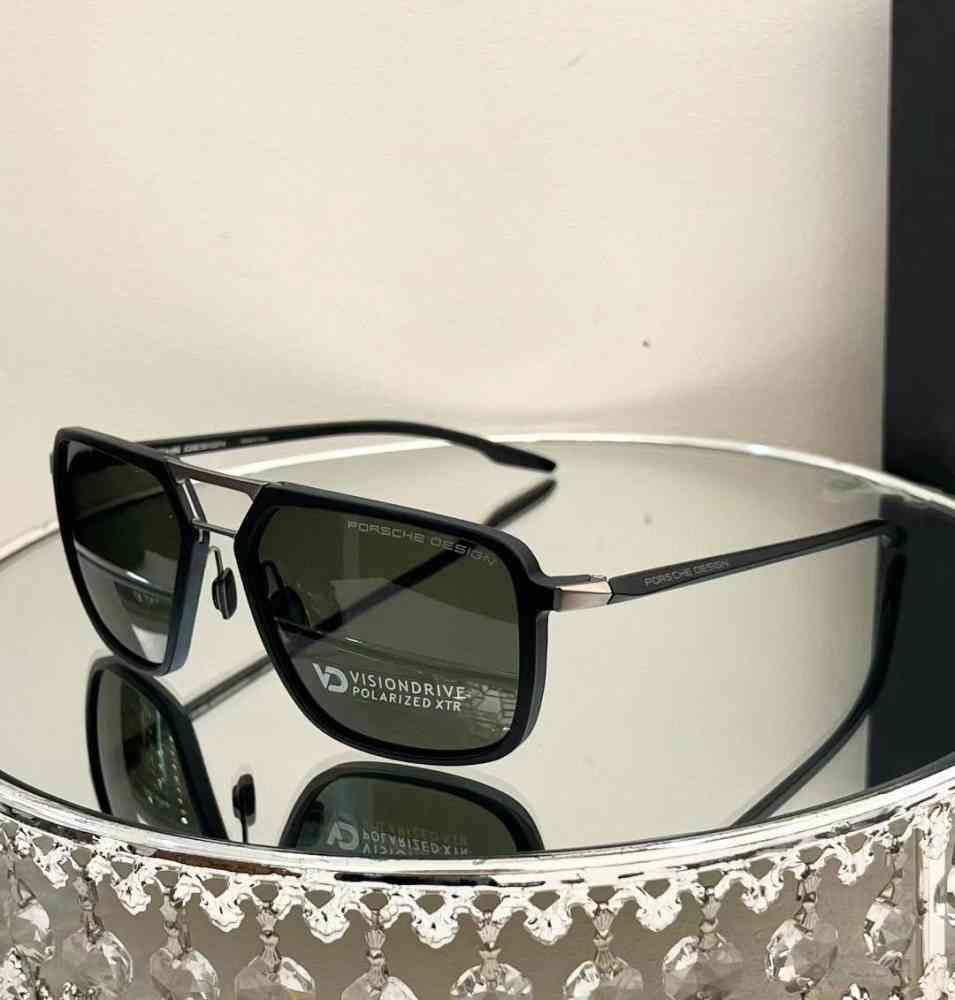 Black & Green Porsche Design Blue & Black Luxury Sunglasses