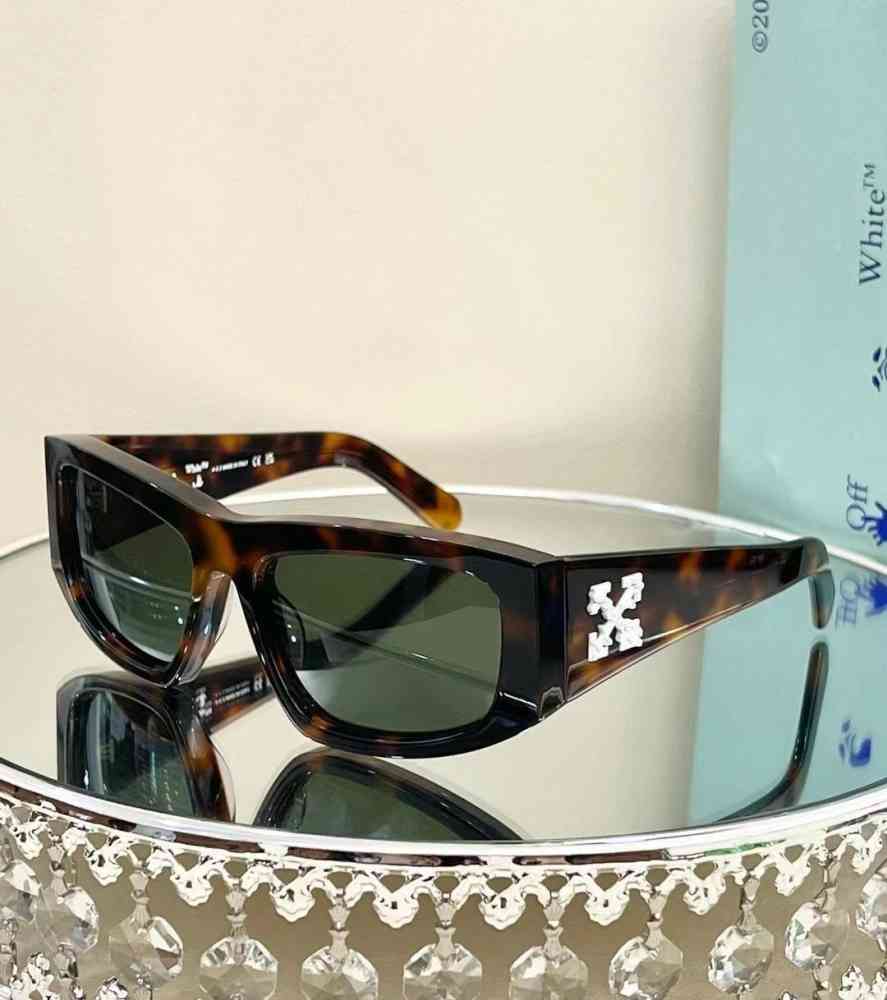Green Off-White Grey Luxury Sunglasses