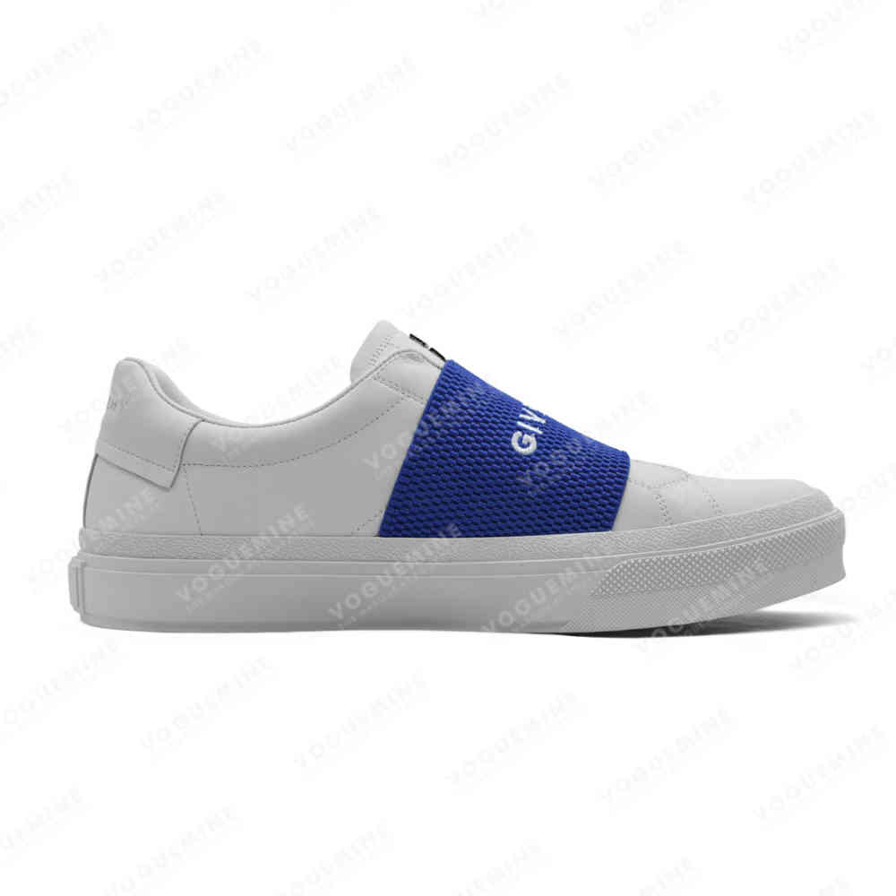 Givenchy White Blue Premium Quality Sneakers-thumb-1