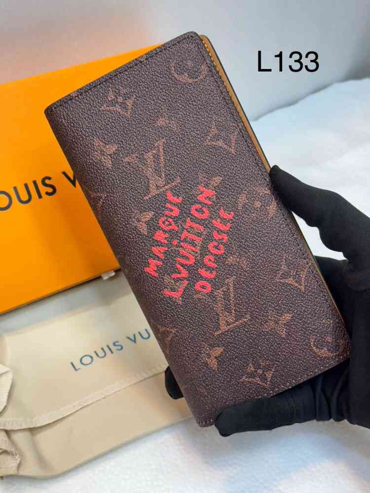 Louis Vuitton Brown Premium Long Wallet-thumb-0