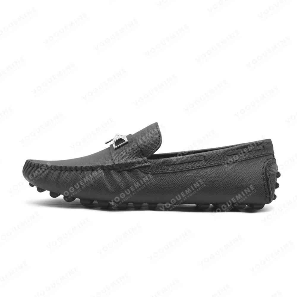 Hermes Black Premium Quality Loafers-1