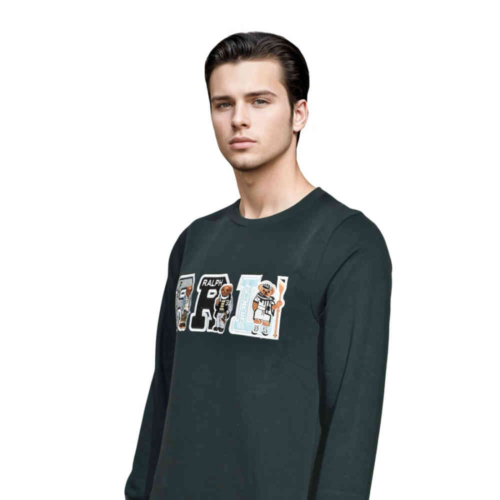 Green Ralph Lauren Blue Premium Quality Sweatshirt