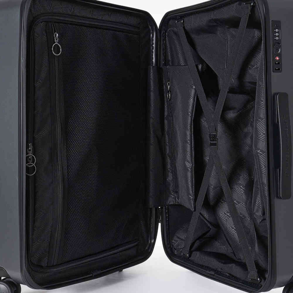 Off White & Rimowa Dark Grey Premium Cabin Trolley Bag-3