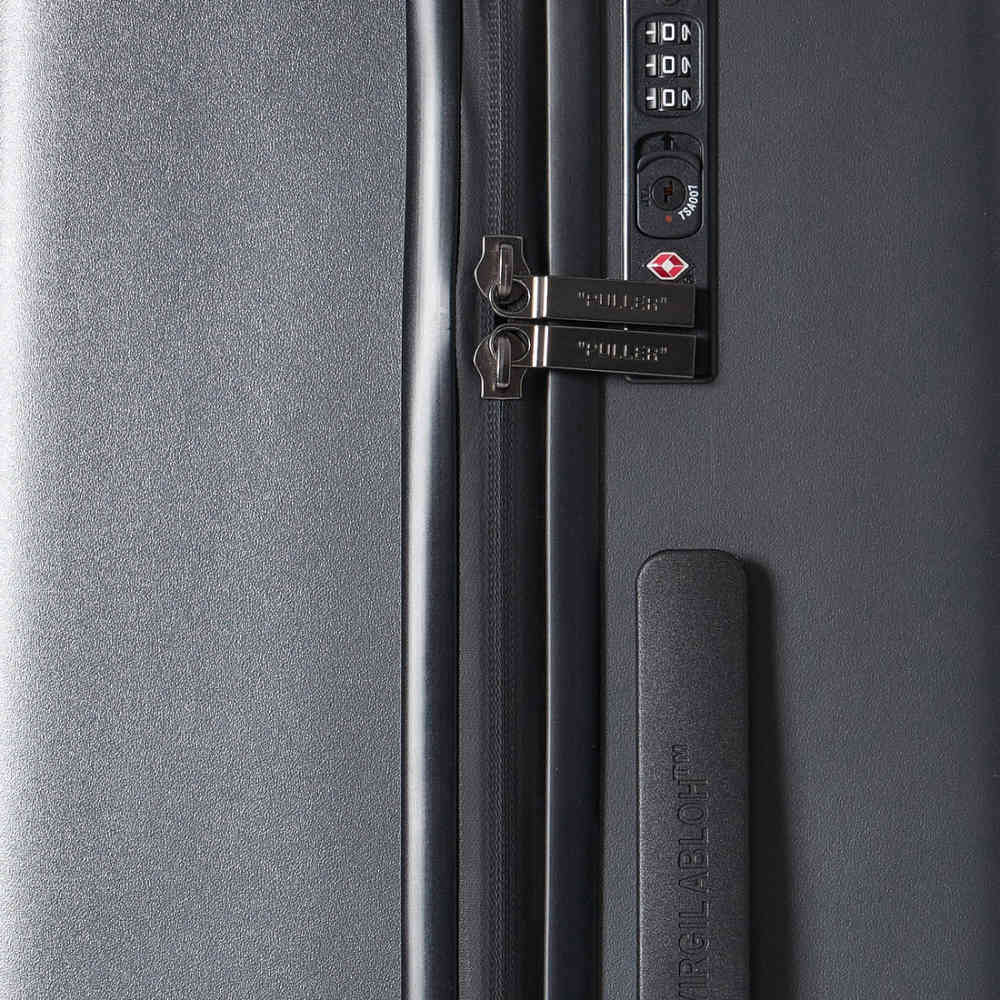 Off White & Rimowa Dark Grey Premium Cabin Trolley Bag-4