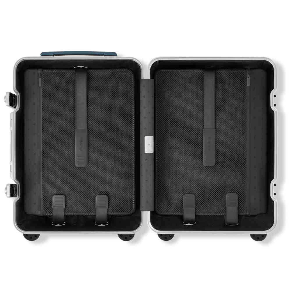 Rimowa Steel Blue Premium Cabin Trolley Bag-4