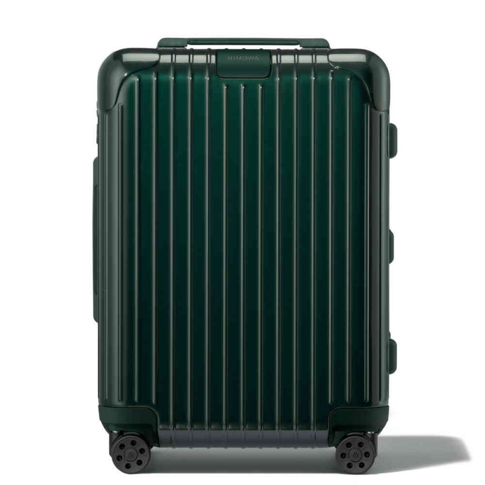 Green Rimowa Olive Green  Premium Cabin Trolley Bag
