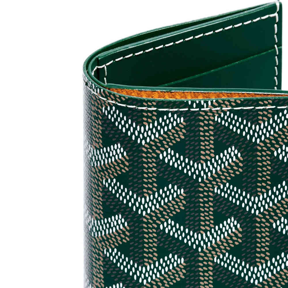 Goyard Green Premium Pocket Organiser Wallet-2