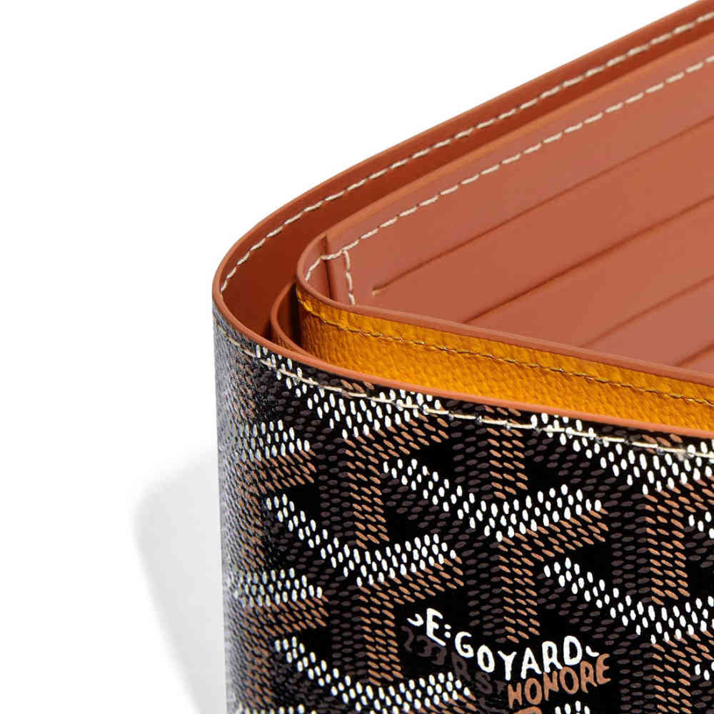 Goyard Brown Premium Compact Wallet-2