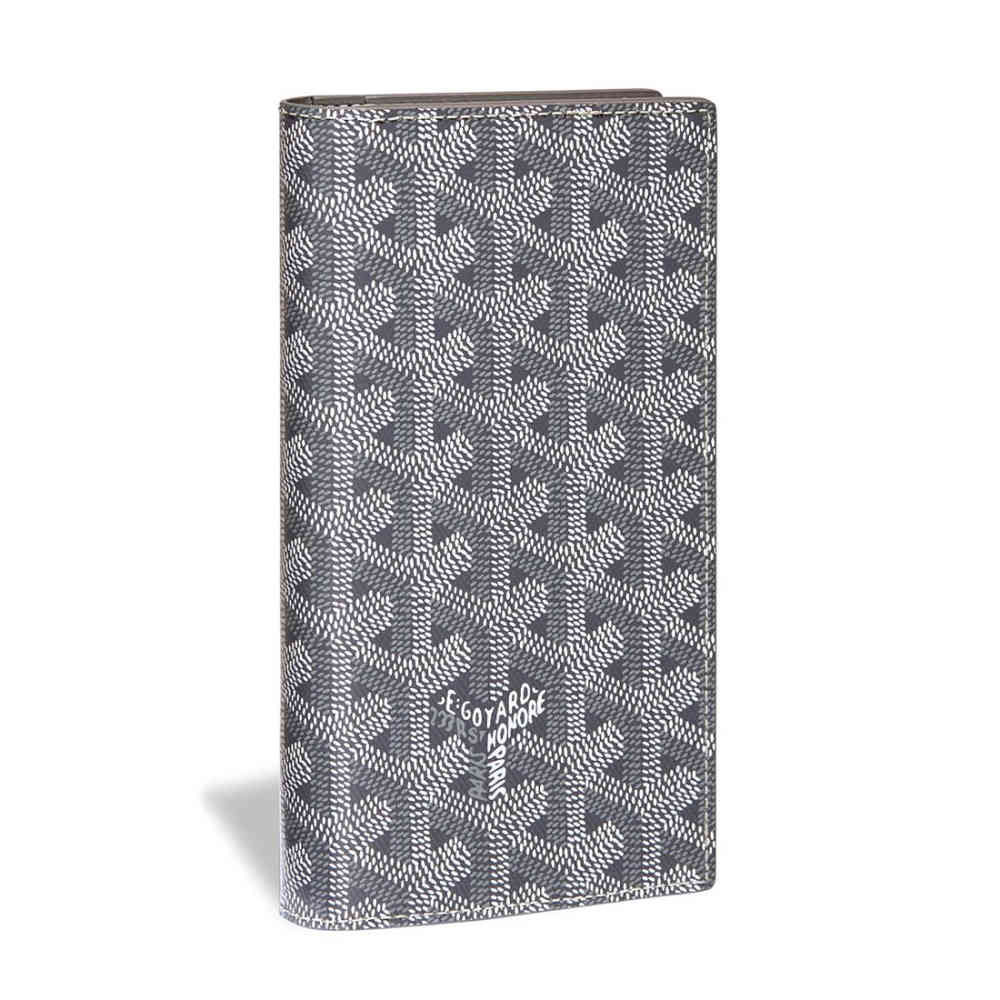 Grey Goyard Brown Premium Long Wallet