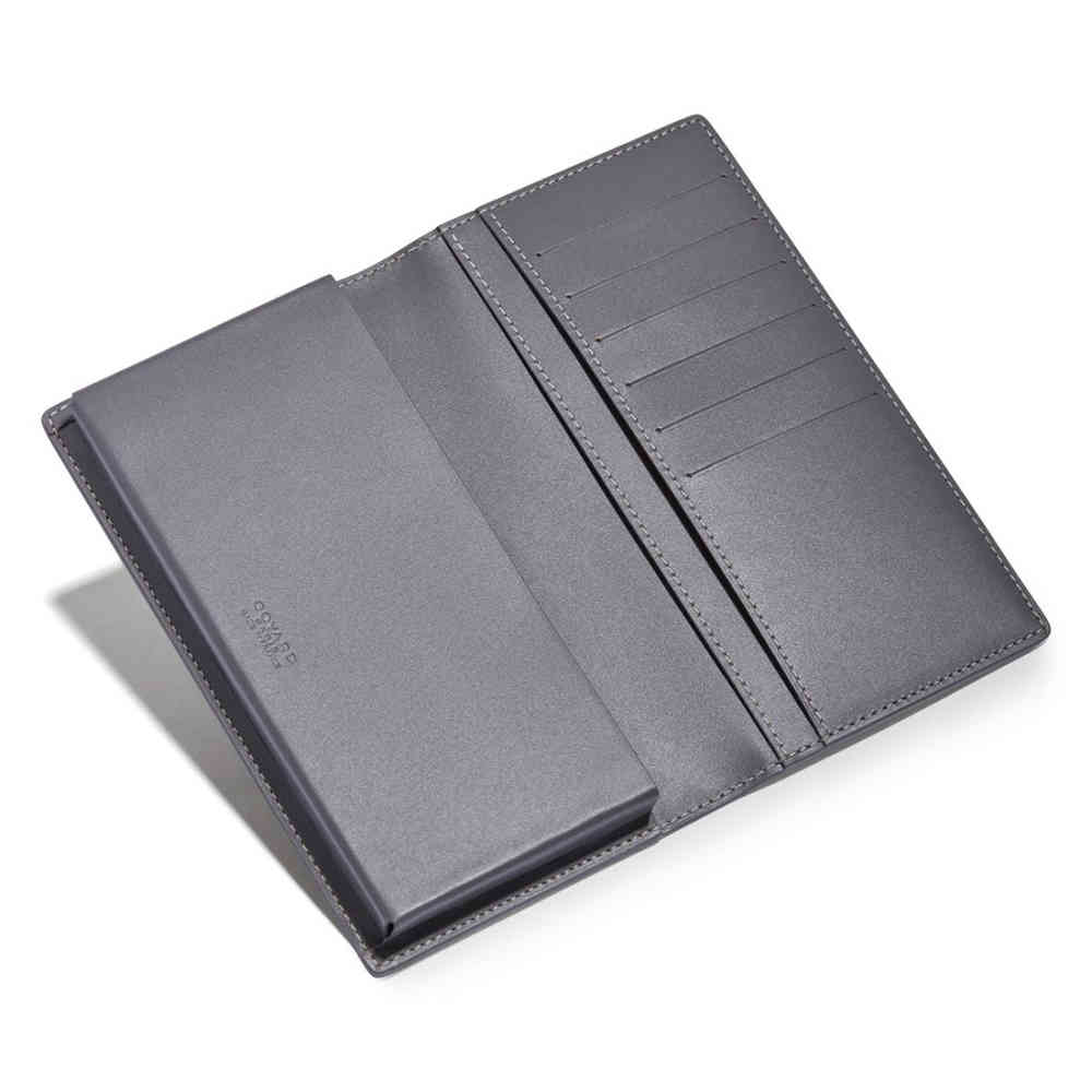 Goyard Grey Premium Long Wallet-thumb-1