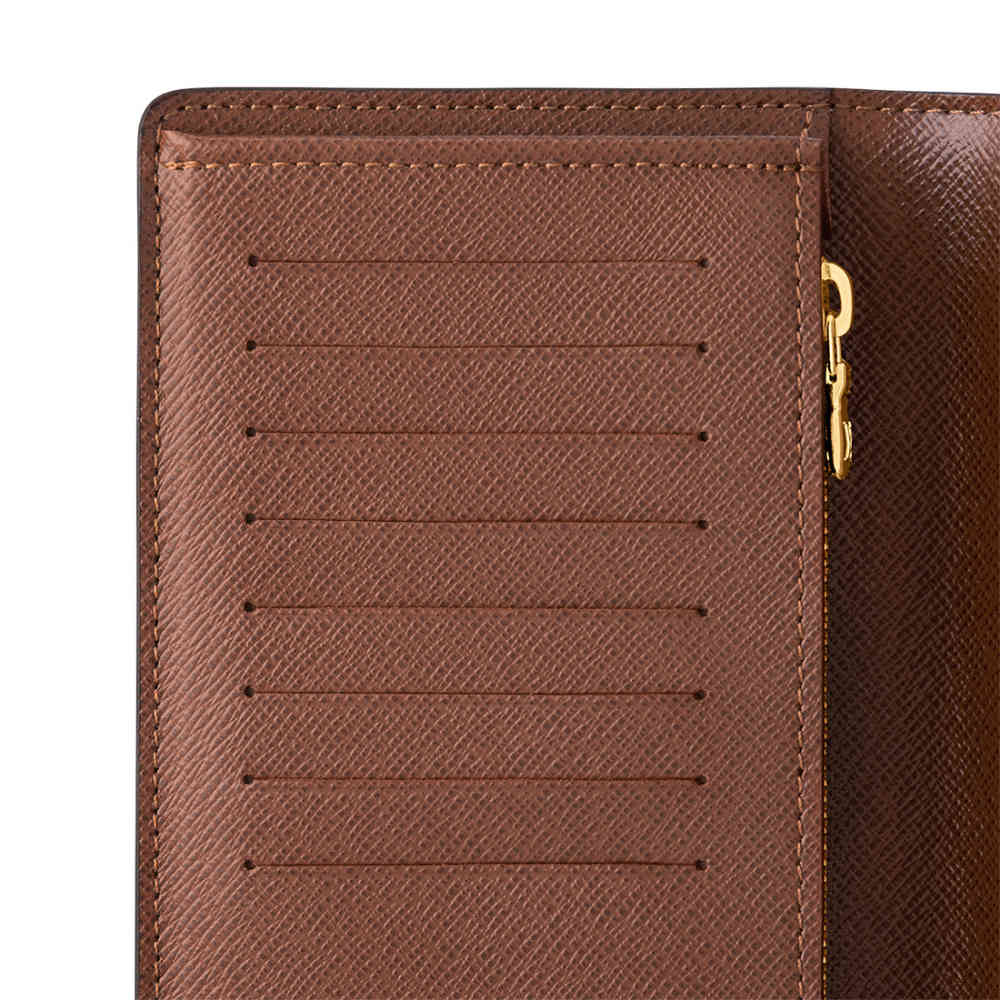 Louis Vuitton Brown Premium Long Wallet-3