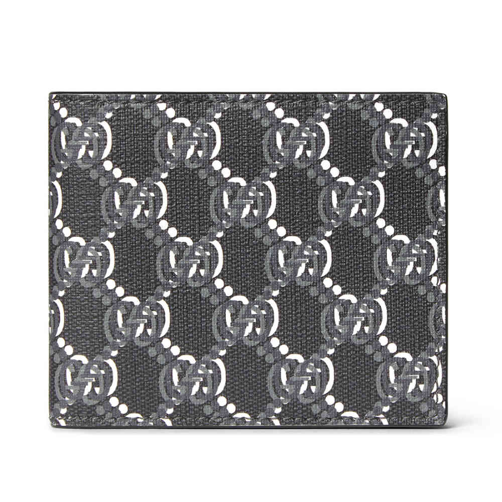 Gucci Dark Grey Premium Compact Wallet-thumb-0