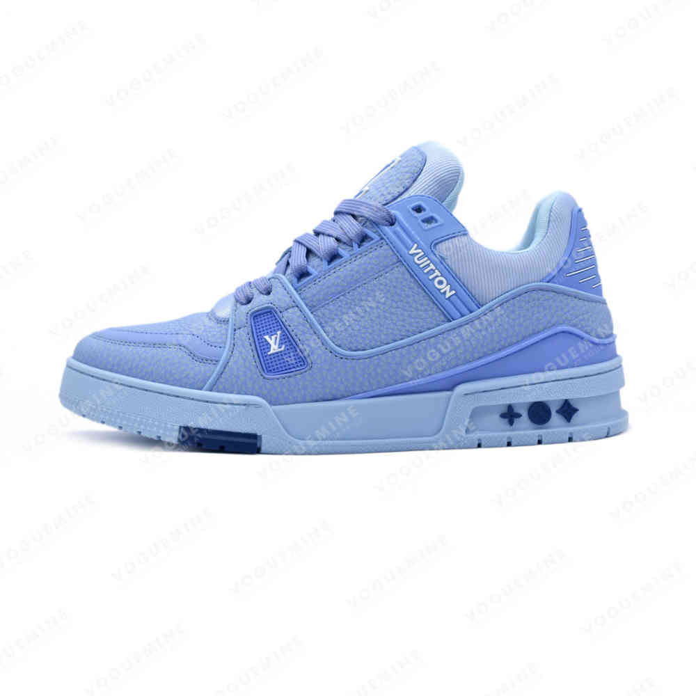 Louis Vuitton Blue Premium Quality Sneakers-thumb-0