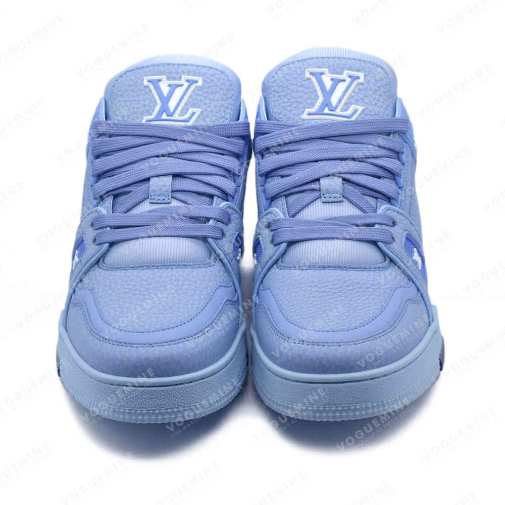 Louis Vuitton Blue Premium Quality Sneakers-thumb-3