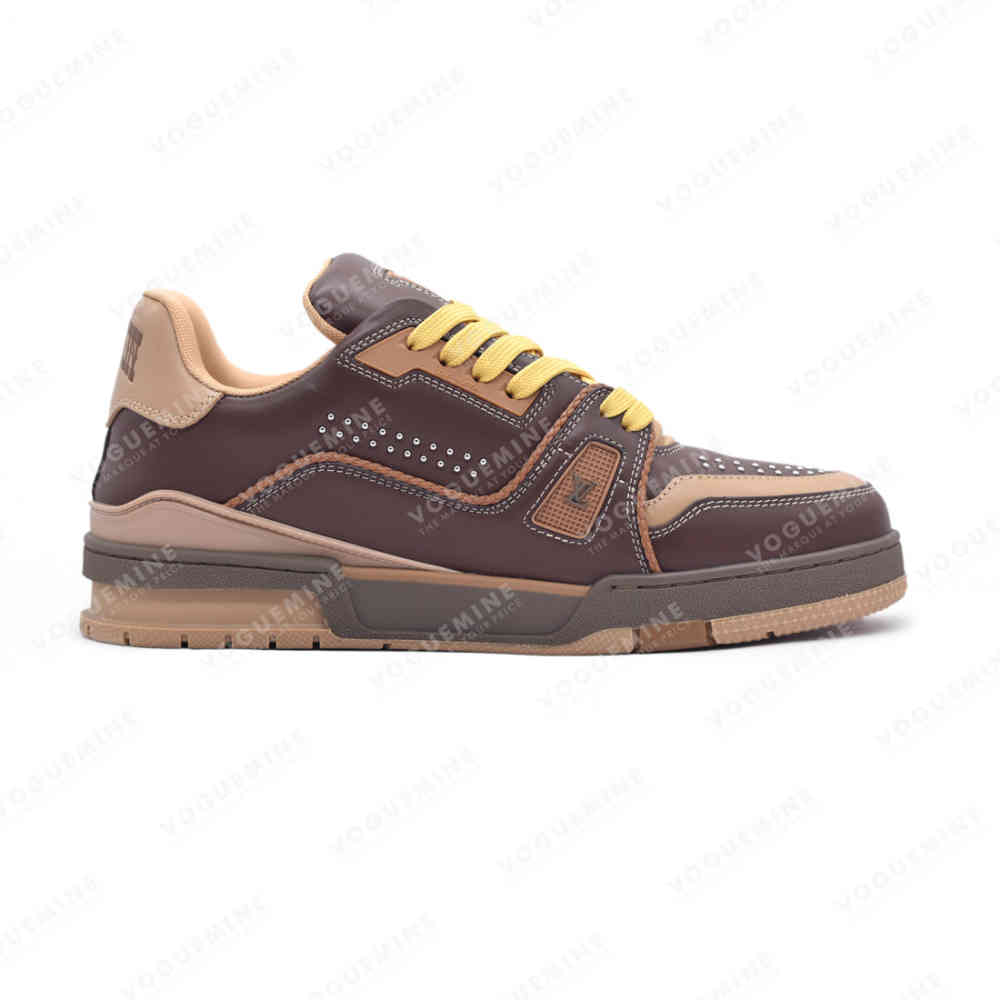 Louis Vuitton Brown Premium Quality Sneaker-1