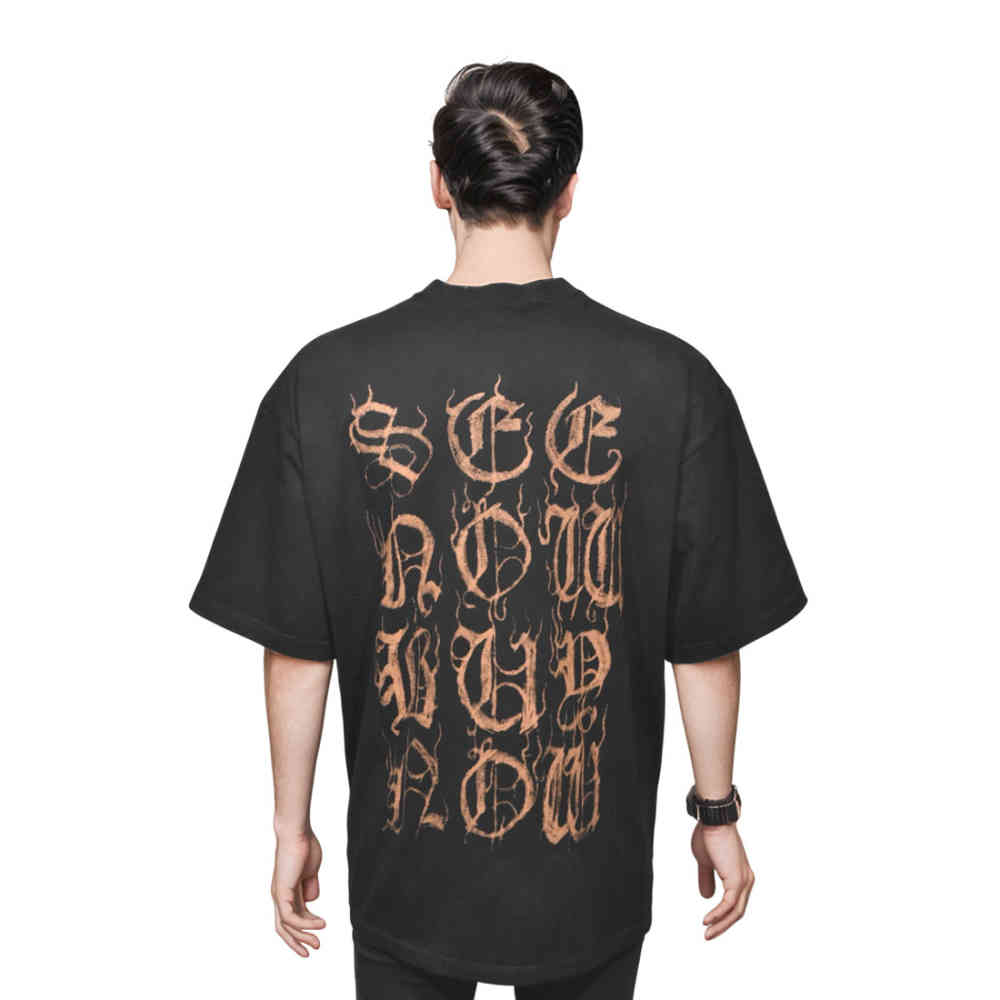Balenciaga Black Premium Quality T-shirt-1